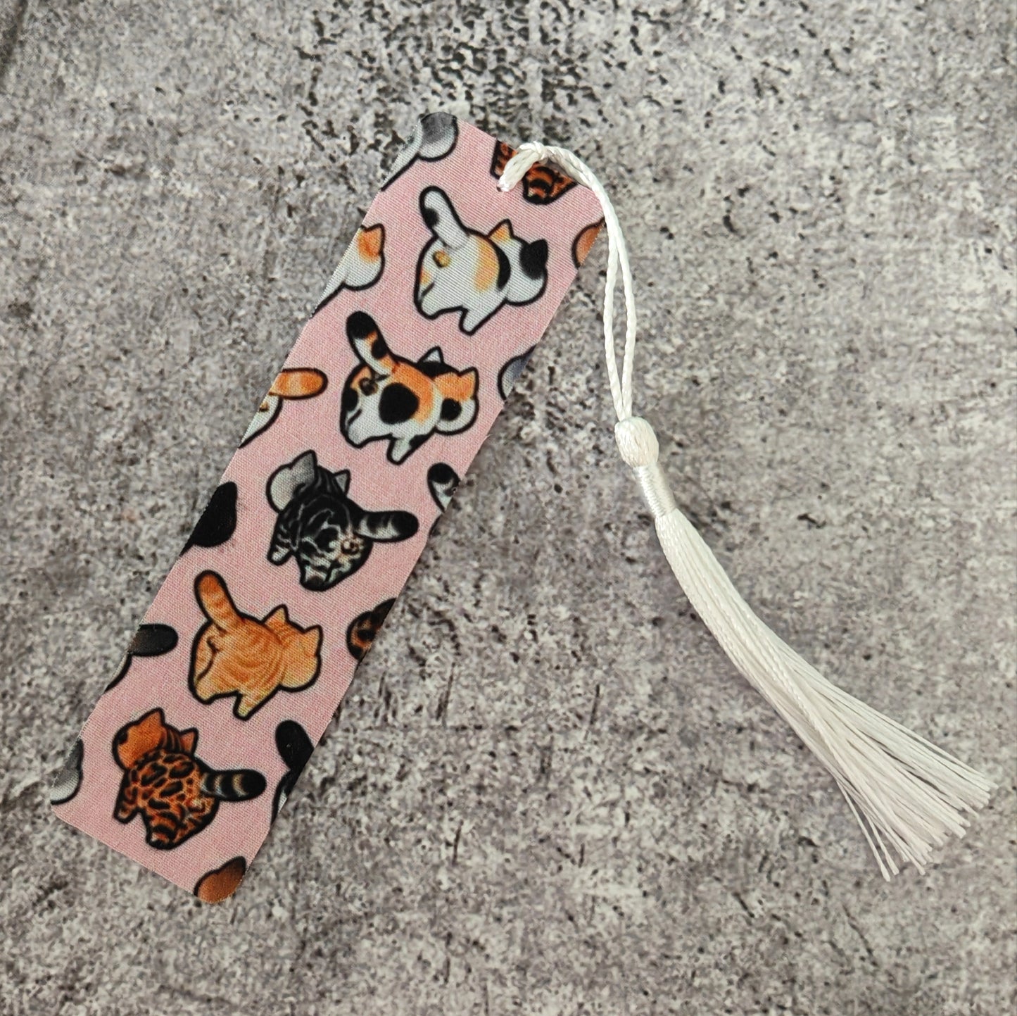 Fabric Bookmark - Kitty