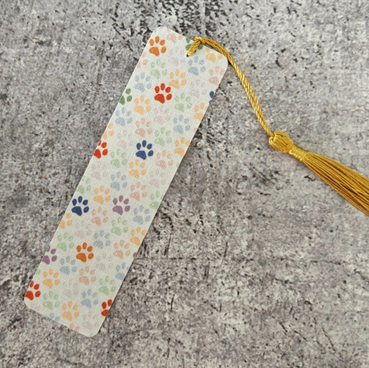 Fabric Bookmark - Animal Paw